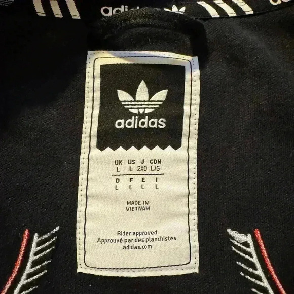 Adidas X Bonethrower Zip Up Track Jacket David Cook  L - Picture 2 of 4